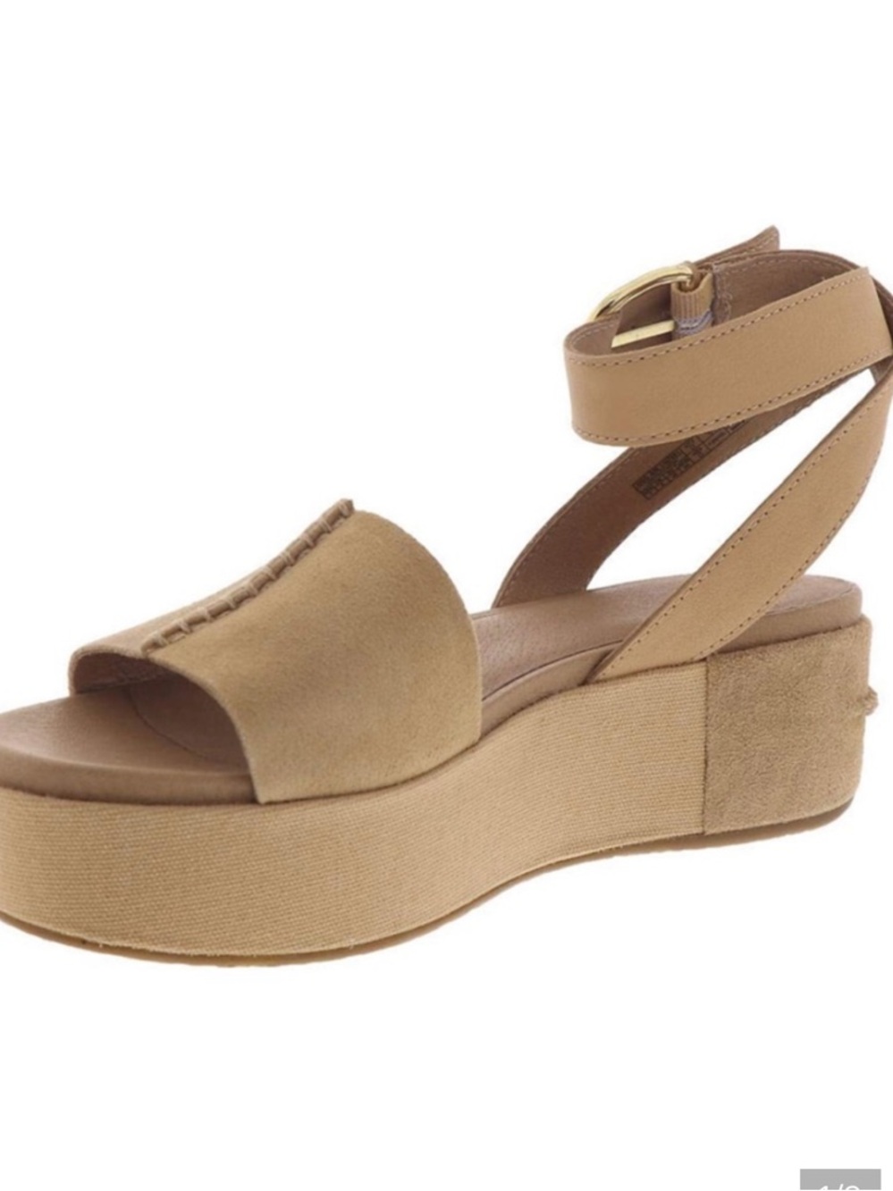 UGG Chapala Suede Platform Sandal size 6.5